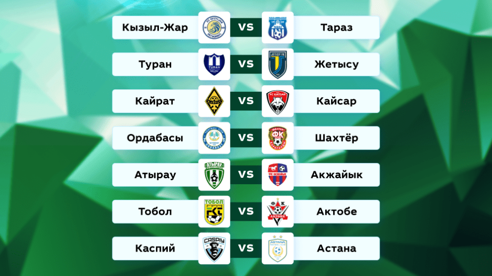 Футбол. Чемпионат Казахстана. 14 тур. 28-29 мая