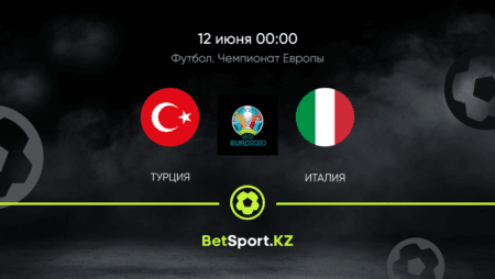 Турция – Италия. Футбол. Евро. 12.06.2021 в 00:00 (UTC+5)