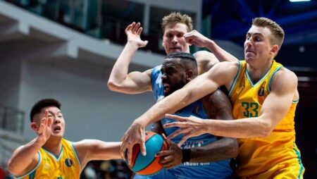 «Астана» взяла Санкт-Петербург: ошеломляющий старт нашего баскетбольного клуба в новом сезоне Единой Лиги ВТБ