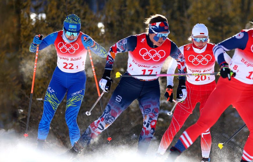 Олимпиада-2022: представители Казахстана не сумели преодолеть отборочный раунд в командном лыжном спринте