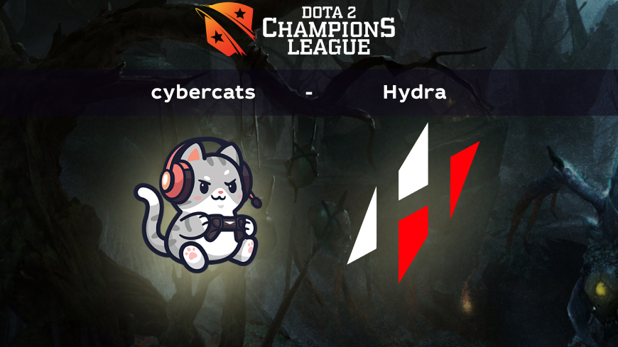 DOTA 2. Cybercats – Hydra. Champions Leagues 2021/2022 Season 9 15.04.2022 в 21:00 (UTC+6)