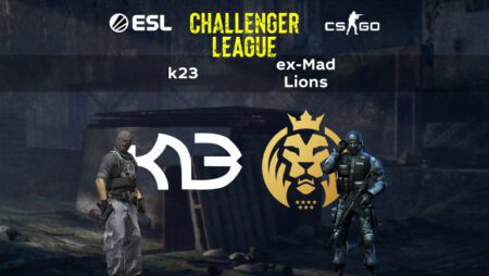 CS:GO. к23 – «ex-MAD Lions». ESL Challenger League Season 41: Europe 26.05.2022 в 00:00 (UTC+6)
