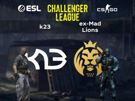 CS:GO. к23 – «ex-MAD Lions». ESL Challenger League Season 41: Europe 26.05.2022 в 00:00 (UTC+6)