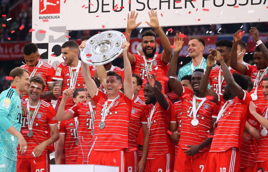 Бундеслига: «Бавария» не замечает конкурентов и снова выигрывает титул