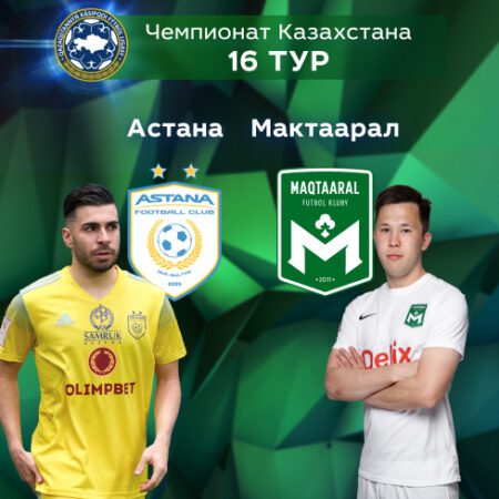 КПЛ. Прогноз на матч 16-го тура «Астана» — «Мактаарал» 03.07.2022 (19:00 UTC +6)