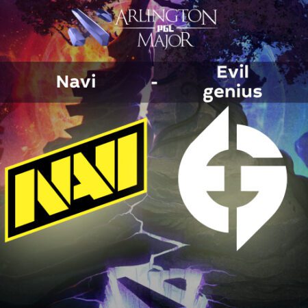 Dota2. NaVi – Evil Geniuses. PGL Arlington Major 2022 07.08.2022 в 00:30 (UTC+6)