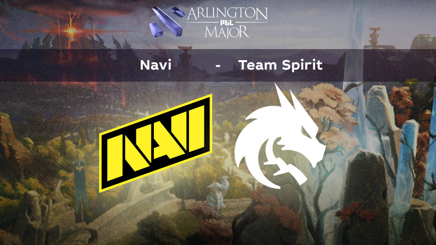 Dota2. NaVi – Team Spirit. PGL Arlington Major 2022 07.08.2022 в 23:00 (UTC+6)
