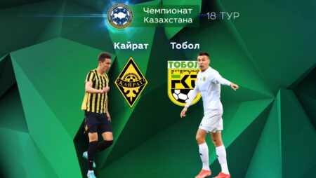 Прогноз на матчи «Кайрат» Алматы — «Тобол» 05.09.2022 (19:00 UTC +6) | 18 тур КПЛ