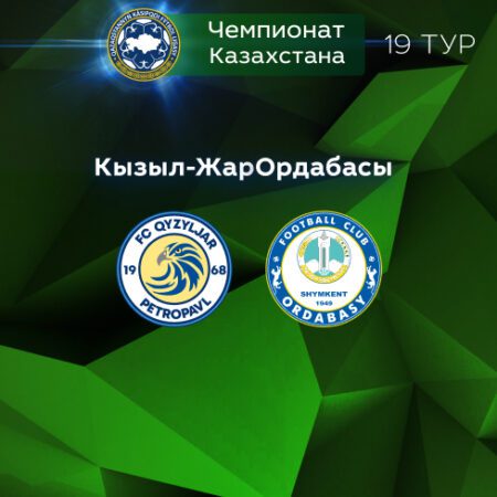 Прогноз на матч «Кызылжар» — «Ордабасы» 11.09.2022 (16:00 UTC +6) | 19 тур КПЛ