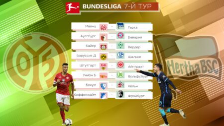 Прогноз на матчи 7-го тура Бундеслиги