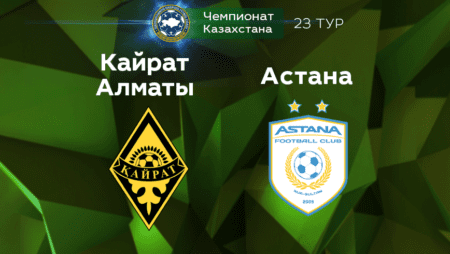Прогноз на матч «Кайрат Алматы» — «Астана» 15.10.2022 (16:00 UTC +6) КПЛ