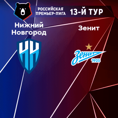 Прогноз на матч «Пари Нижний Новгород» — «Зенит» 16.10.2022 (19:30 UTC +6) РПЛ