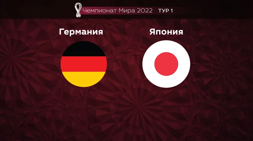 Прогноз на матч Германия — Япония 23.11.2022 (19:00 UTC +6) Чемпионат мира 1 тур