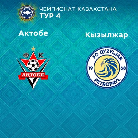 Прогноз на матч «Актобе» — «Кызылжар» 02.04.2023 (17:00 UTC +6) КПЛ 4 тур 