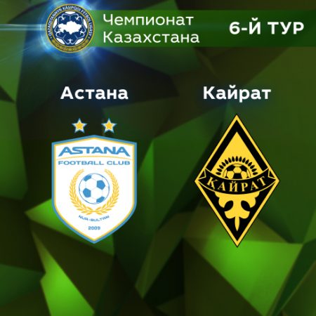 Прогноз на матч «Астана» — «Кайрат» Алматы 16.04.2023 (19:00 UTC +6) КПЛ 6 тур 
